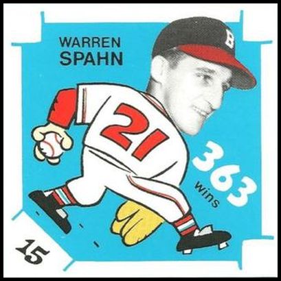 15 Warren Spahn
